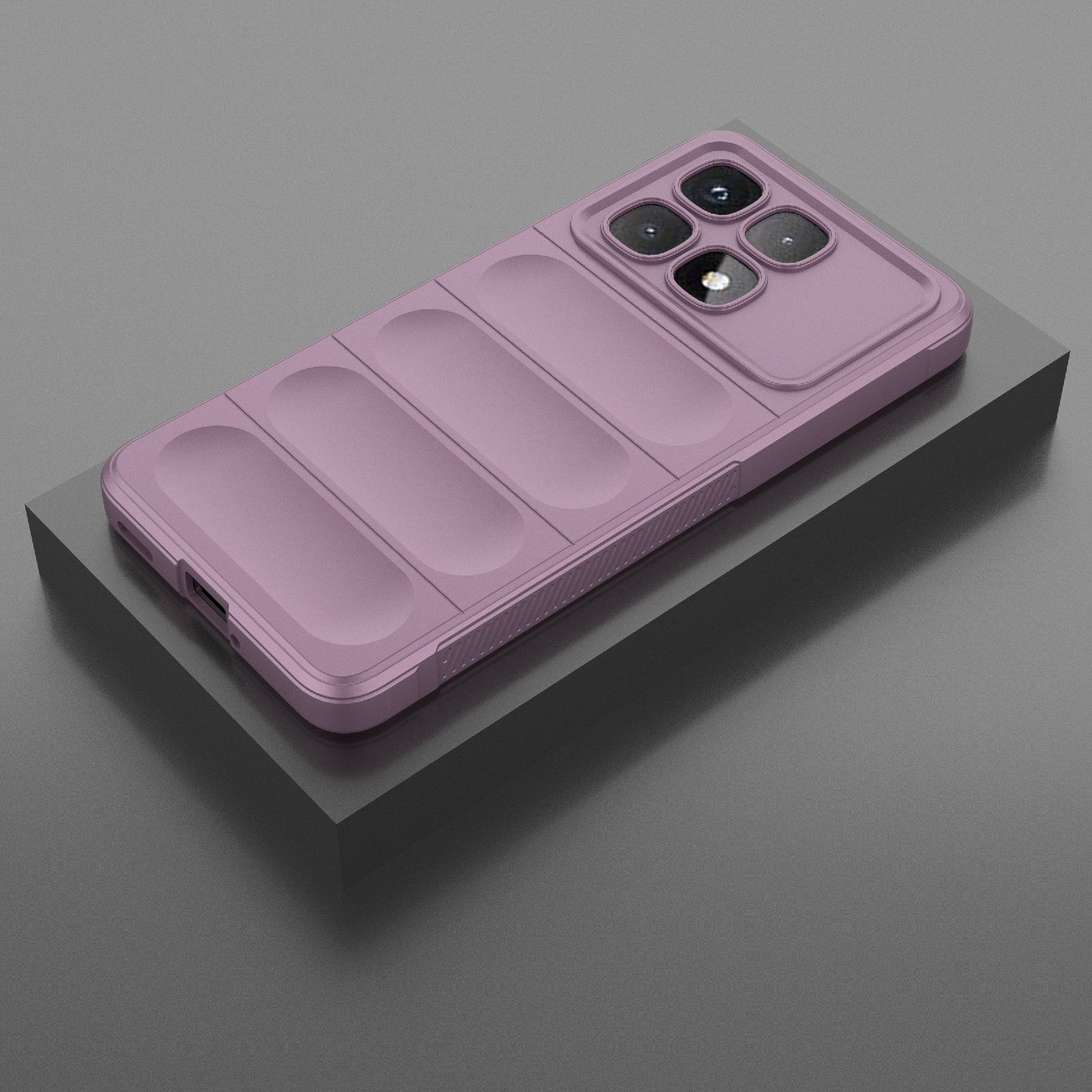 Redmi K70 Ultra Global Magic Shield TPU + Flannel Phone Case: Durable, Non-toxic, Easy Access, Stylish Design