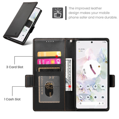Google Pixel 7 Pro Wallet Case - Luxury Magnetic PU Leather Flip Cover with Card Slots, Stand & Shockproof Protection