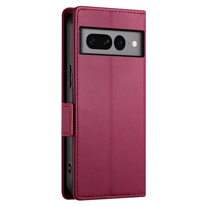 Google Pixel 7 Pro Wallet Case - Luxury Magnetic PU Leather Flip Cover with Card Slots, Stand & Shockproof Protection