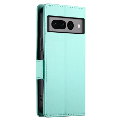Google Pixel 7 Pro Wallet Case - Luxury Magnetic PU Leather Flip Cover with Card Slots, Stand & Shockproof Protection