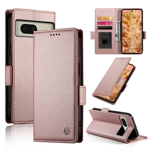 Google Pixel 8 Wallet Case - Luxury Magnetic PU Leather Flip Cover with Card Slots, Stand & Shockproof Protection