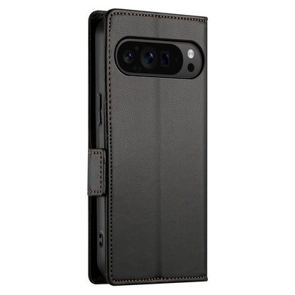 Google Pixel 9 Pro Wallet Case - Luxury Magnetic PU Leather Flip Cover with Card Slots, Stand & Shockproof Protection