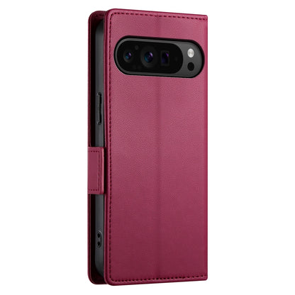 Google Pixel 9 Pro Wallet Case - Luxury Magnetic PU Leather Flip Cover with Card Slots, Stand & Shockproof Protection