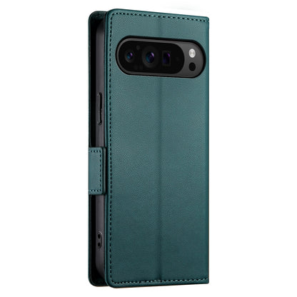 Google Pixel 9 Pro Wallet Case - Luxury Magnetic PU Leather Flip Cover with Card Slots, Stand & Shockproof Protection