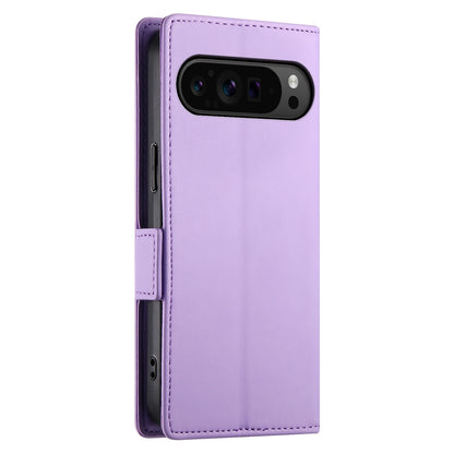 Google Pixel 9 Pro Wallet Case - Luxury Magnetic PU Leather Flip Cover with Card Slots, Stand & Shockproof Protection