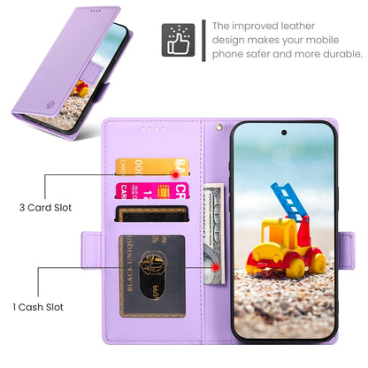 Google Pixel 9 Pro Wallet Case - Luxury Magnetic PU Leather Flip Cover with Card Slots, Stand & Shockproof Protection