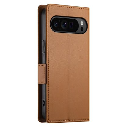 Google Pixel 9 Pro Wallet Case - Luxury Magnetic PU Leather Flip Cover with Card Slots, Stand & Shockproof Protection
