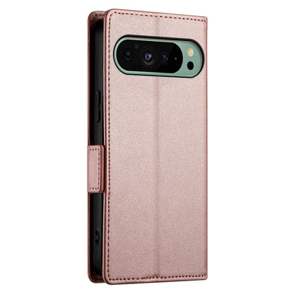 Google Pixel 9 Wallet Case - Luxury Magnetic PU Leather Flip Cover with Card Slots, Stand & Shockproof Protection