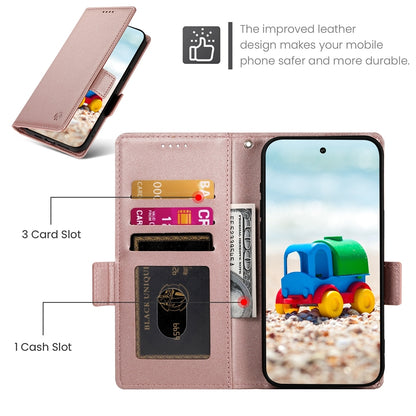 Google Pixel 9 Wallet Case - Luxury Magnetic PU Leather Flip Cover with Card Slots, Stand & Shockproof Protection
