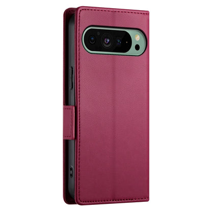 Google Pixel 9 Wallet Case - Luxury Magnetic PU Leather Flip Cover with Card Slots, Stand & Shockproof Protection