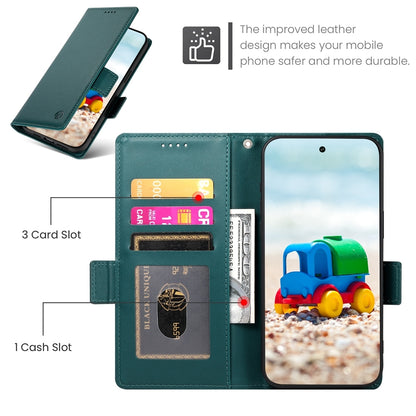 Google Pixel 9 Wallet Case - Luxury Magnetic PU Leather Flip Cover with Card Slots, Stand & Shockproof Protection