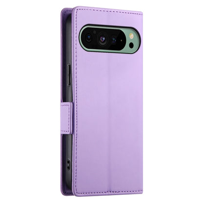 Google Pixel 9 Wallet Case - Luxury Magnetic PU Leather Flip Cover with Card Slots, Stand & Shockproof Protection