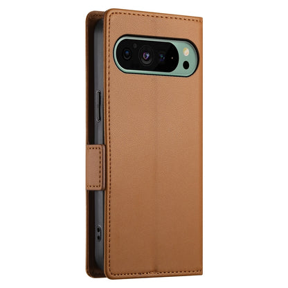 Google Pixel 9 Wallet Case - Luxury Magnetic PU Leather Flip Cover with Card Slots, Stand & Shockproof Protection