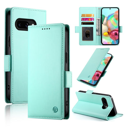 Google Pixel 9a Wallet Case - Luxury Magnetic PU Leather Flip Cover with Card Slots, Stand & Shockproof Protection
