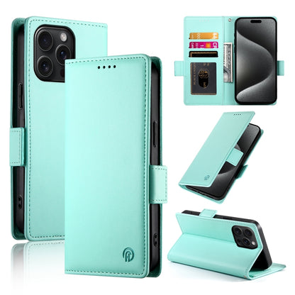 iPhone 15 Pro Max Wallet Case - Luxury Magnetic PU Leather Flip Cover with Card Slots, Stand & Shockproof Protection