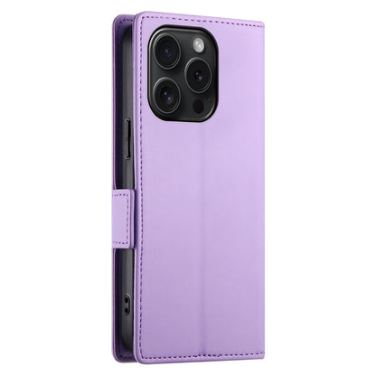 iPhone 15 Pro Wallet Case - Luxury Magnetic PU Leather Flip Cover with Card Slots, Stand & Shockproof Protection