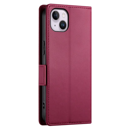 iPhone 14 Plus Wallet Case - Luxury Magnetic PU Leather Flip Cover with Card Slots, Stand & Shockproof Protection