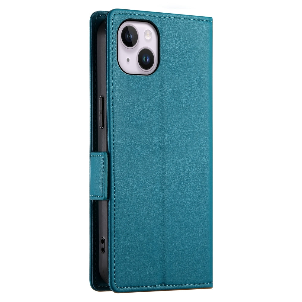 iPhone 14 Plus Wallet Case - Luxury Magnetic PU Leather Flip Cover with Card Slots, Stand & Shockproof Protection