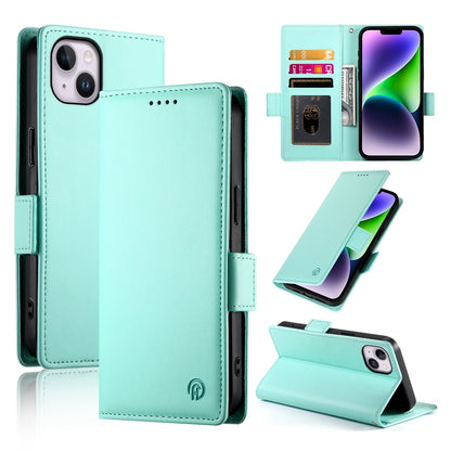 iPhone 14 Plus Wallet Case - Luxury Magnetic PU Leather Flip Cover with Card Slots, Stand & Shockproof Protection