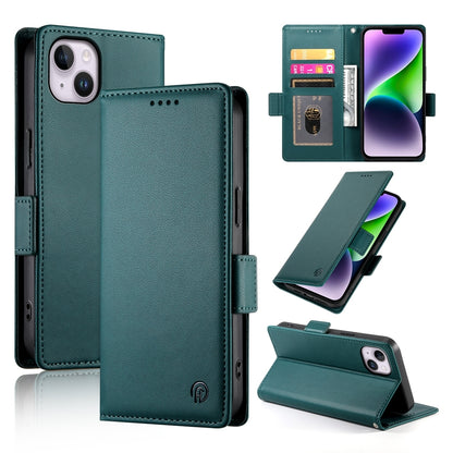 iPhone 14 Plus Wallet Case - Luxury Magnetic PU Leather Flip Cover with Card Slots, Stand & Shockproof Protection