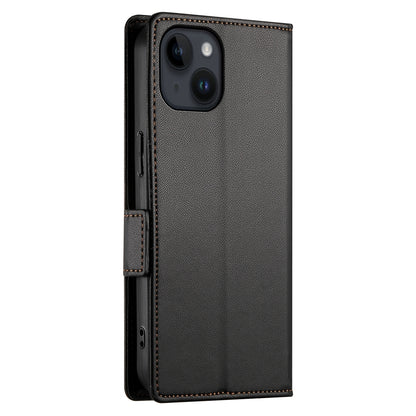 iPhone 14 Wallet Case - Luxury Magnetic PU Leather Flip Cover with Card Slots, Stand & Shockproof Protection