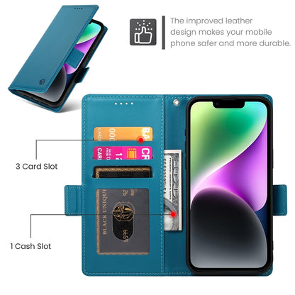 iPhone 14 Wallet Case - Luxury Magnetic PU Leather Flip Cover with Card Slots, Stand & Shockproof Protection