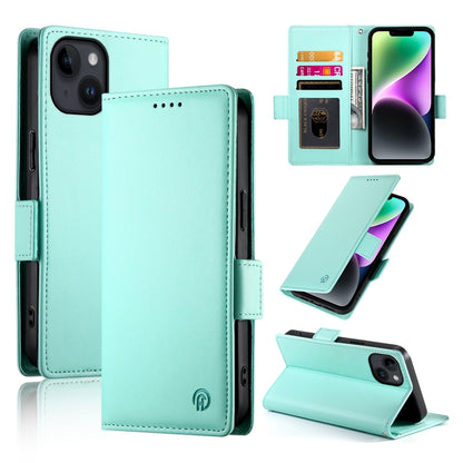 iPhone 14 Wallet Case - Luxury Magnetic PU Leather Flip Cover with Card Slots, Stand & Shockproof Protection