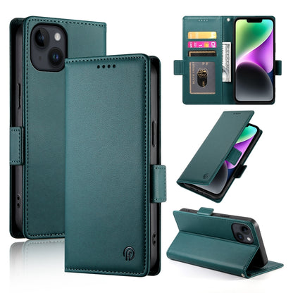 iPhone 14 Wallet Case - Luxury Magnetic PU Leather Flip Cover with Card Slots, Stand & Shockproof Protection