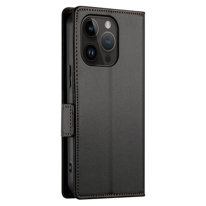 iPhone 14 Pro Wallet Case - Luxury Magnetic PU Leather Flip Cover with Card Slots, Stand & Shockproof Protection