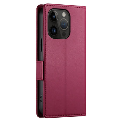 iPhone 14 Pro Wallet Case - Luxury Magnetic PU Leather Flip Cover with Card Slots, Stand & Shockproof Protection