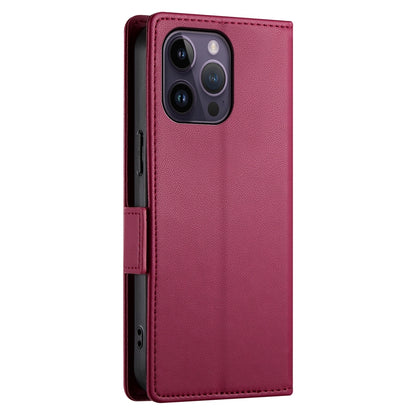 iPhone 14 Pro Max Wallet Case - Luxury Magnetic PU Leather Flip Cover with Card Slots, Stand & Shockproof Protection