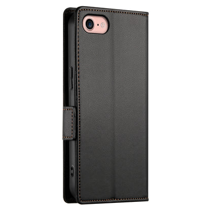 iPhone 8 Wallet Case - Luxury Magnetic PU Leather Flip Cover with Card Slots, Stand & Shockproof Protection