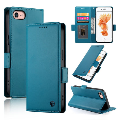 iPhone 8 Wallet Case - Luxury Magnetic PU Leather Flip Cover with Card Slots, Stand & Shockproof Protection