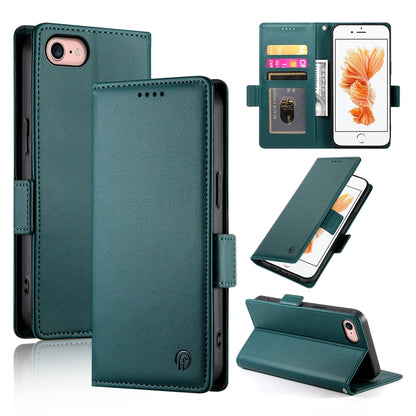 iPhone SE 2022 Wallet Case - Luxury Magnetic PU Leather Flip Cover with Card Slots, Stand & Shockproof Protection