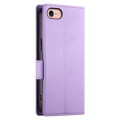 iPhone SE 2022 Wallet Case - Luxury Magnetic PU Leather Flip Cover with Card Slots, Stand & Shockproof Protection