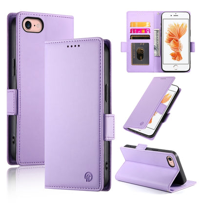 iPhone 8 Wallet Case - Luxury Magnetic PU Leather Flip Cover with Card Slots, Stand & Shockproof Protection