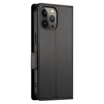 iPhone 13 Pro Max Wallet Case - Luxury Magnetic PU Leather Flip Cover with Card Slots, Stand & Shockproof Protection