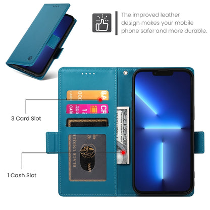 iPhone 13 Pro Max Wallet Case - Luxury Magnetic PU Leather Flip Cover with Card Slots, Stand & Shockproof Protection