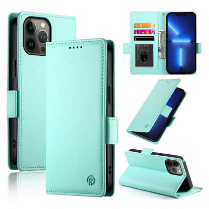 iPhone 13 Pro Max Wallet Case - Luxury Magnetic PU Leather Flip Cover with Card Slots, Stand & Shockproof Protection