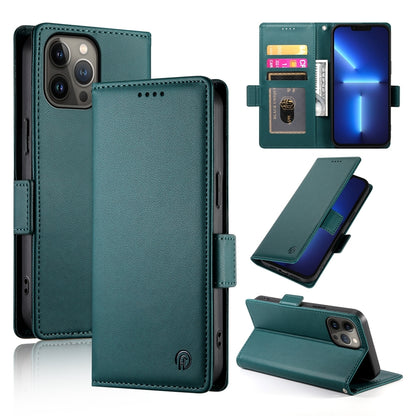 iPhone 13 Pro Max Wallet Case - Luxury Magnetic PU Leather Flip Cover with Card Slots, Stand & Shockproof Protection