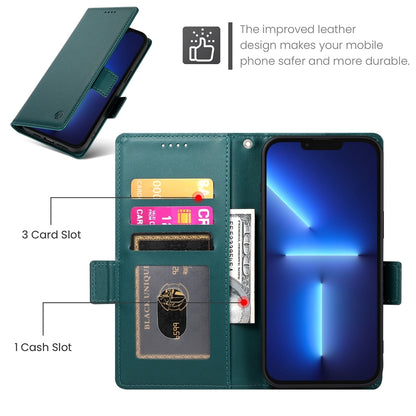 iPhone 13 Pro Max Wallet Case - Luxury Magnetic PU Leather Flip Cover with Card Slots, Stand & Shockproof Protection