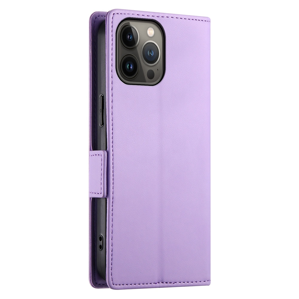 iPhone 13 Pro Max Wallet Case - Luxury Magnetic PU Leather Flip Cover with Card Slots, Stand & Shockproof Protection