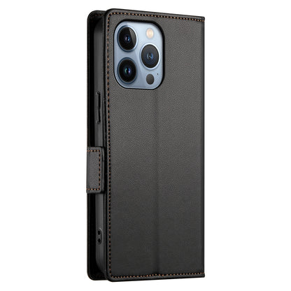 iPhone 13 Pro Wallet Case - Luxury Magnetic PU Leather Flip Cover with Card Slots, Stand & Shockproof Protection