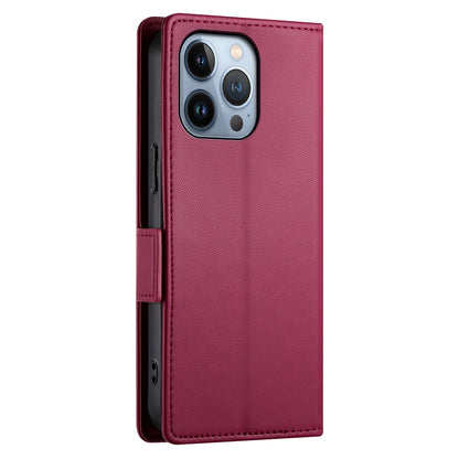 iPhone 13 Pro Wallet Case - Luxury Magnetic PU Leather Flip Cover with Card Slots, Stand & Shockproof Protection