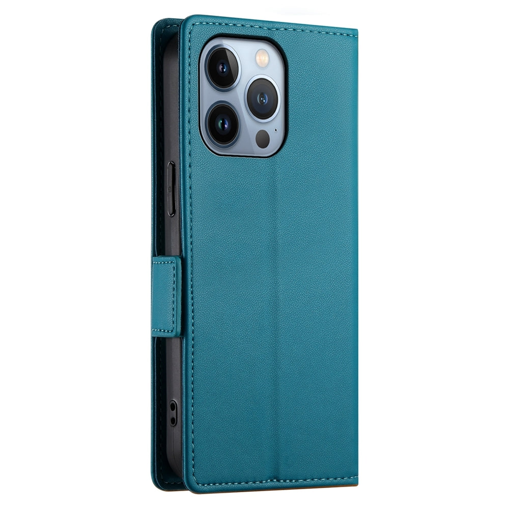 iPhone 13 Pro Wallet Case - Luxury Magnetic PU Leather Flip Cover with Card Slots, Stand & Shockproof Protection