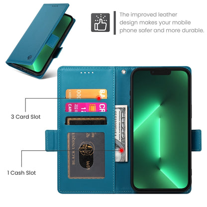 iPhone 13 Pro Wallet Case - Luxury Magnetic PU Leather Flip Cover with Card Slots, Stand & Shockproof Protection