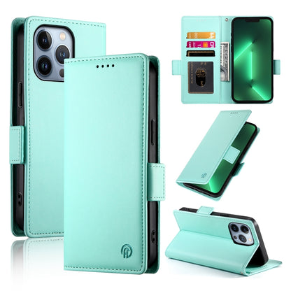 iPhone 13 Pro Wallet Case - Luxury Magnetic PU Leather Flip Cover with Card Slots, Stand & Shockproof Protection