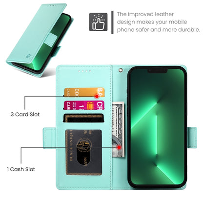 iPhone 13 Pro Wallet Case - Luxury Magnetic PU Leather Flip Cover with Card Slots, Stand & Shockproof Protection