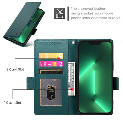 iPhone 13 Pro Wallet Case - Luxury Magnetic PU Leather Flip Cover with Card Slots, Stand & Shockproof Protection