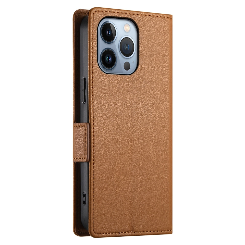 iPhone 13 Pro Wallet Case - Luxury Magnetic PU Leather Flip Cover with Card Slots, Stand & Shockproof Protection